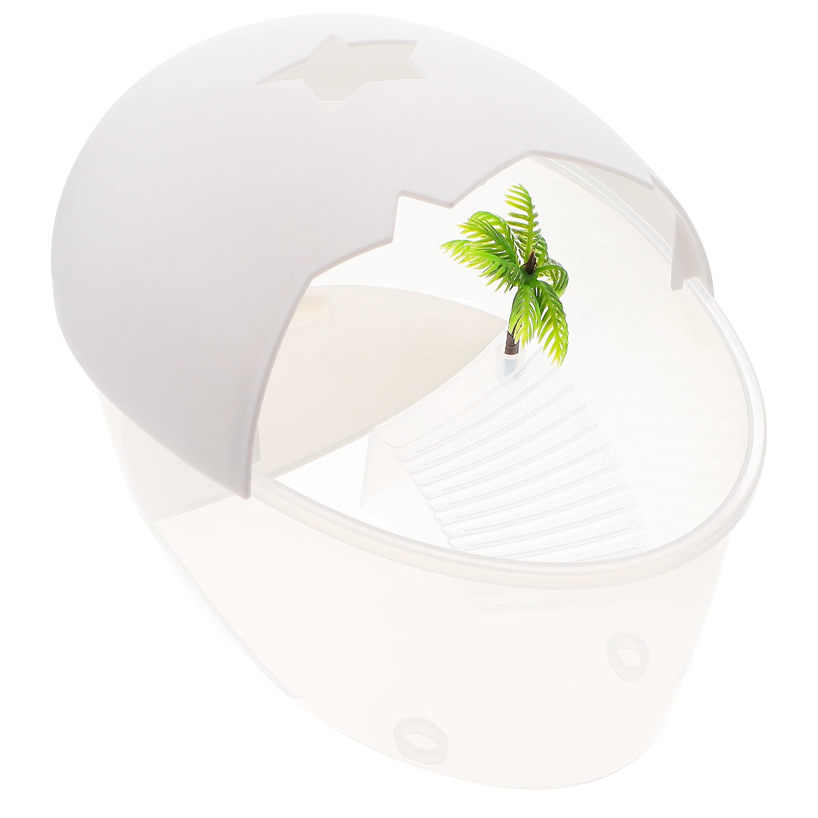 

Turtle Terrarium Habitat Drying Platform PP Turtle Platform Material Plastic Pet Tortoise Aquatic Environment Gift
