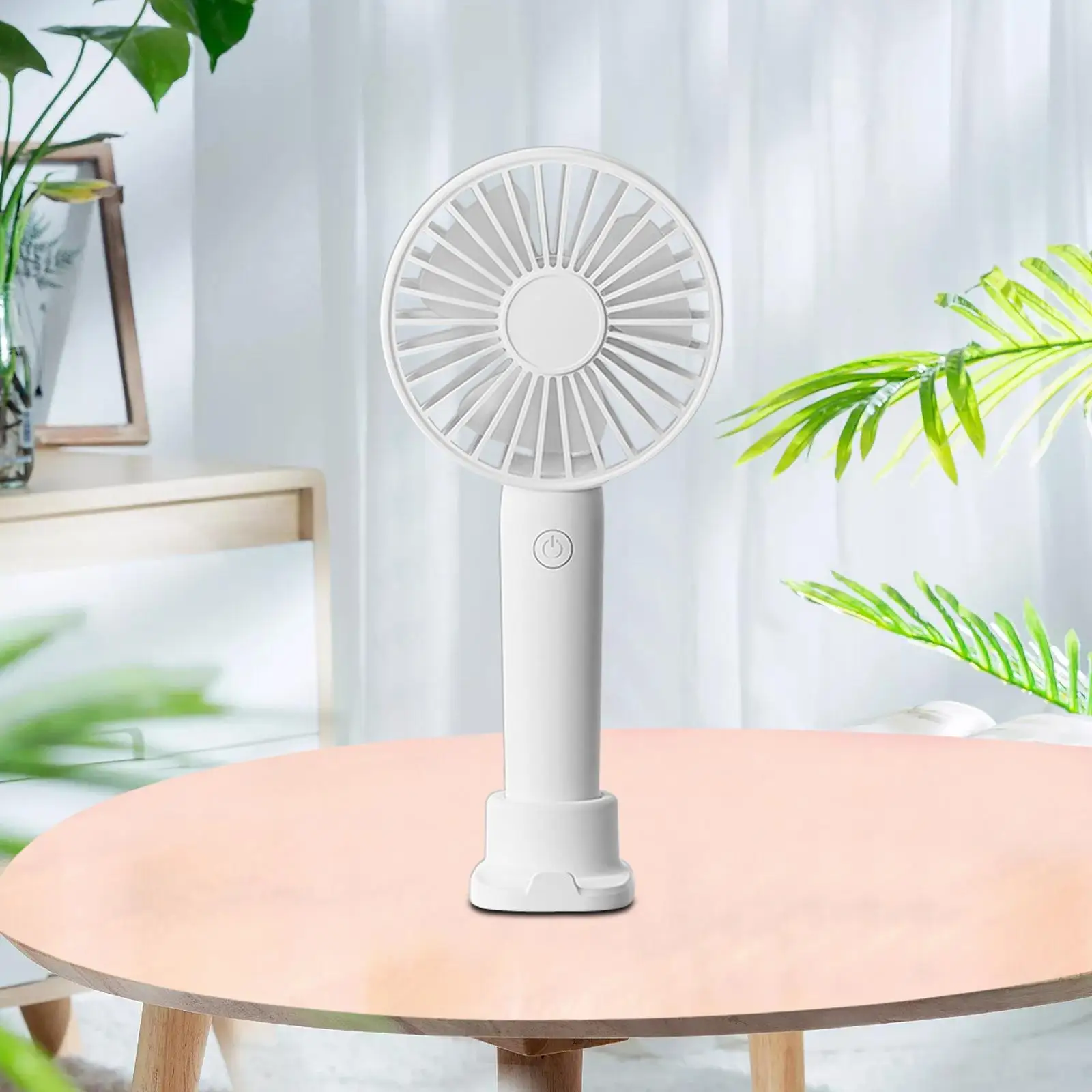 Mini Handheld Fan Personal Cooling Small 3 Speeds Adjustment for Office Outdoor Room