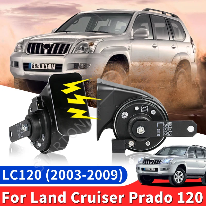 Applicable To 2003-2009 Toyota Land Cruiser Prado 120 Treble Speaker Modification Lc120 Snail Bass Whistle Speaker Accessories