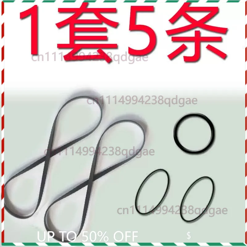 Replacement Belt Kit Pinch Roller For Sony FH‑B1000 Dual Cassette CD Eject Drive Belt Repair Parts