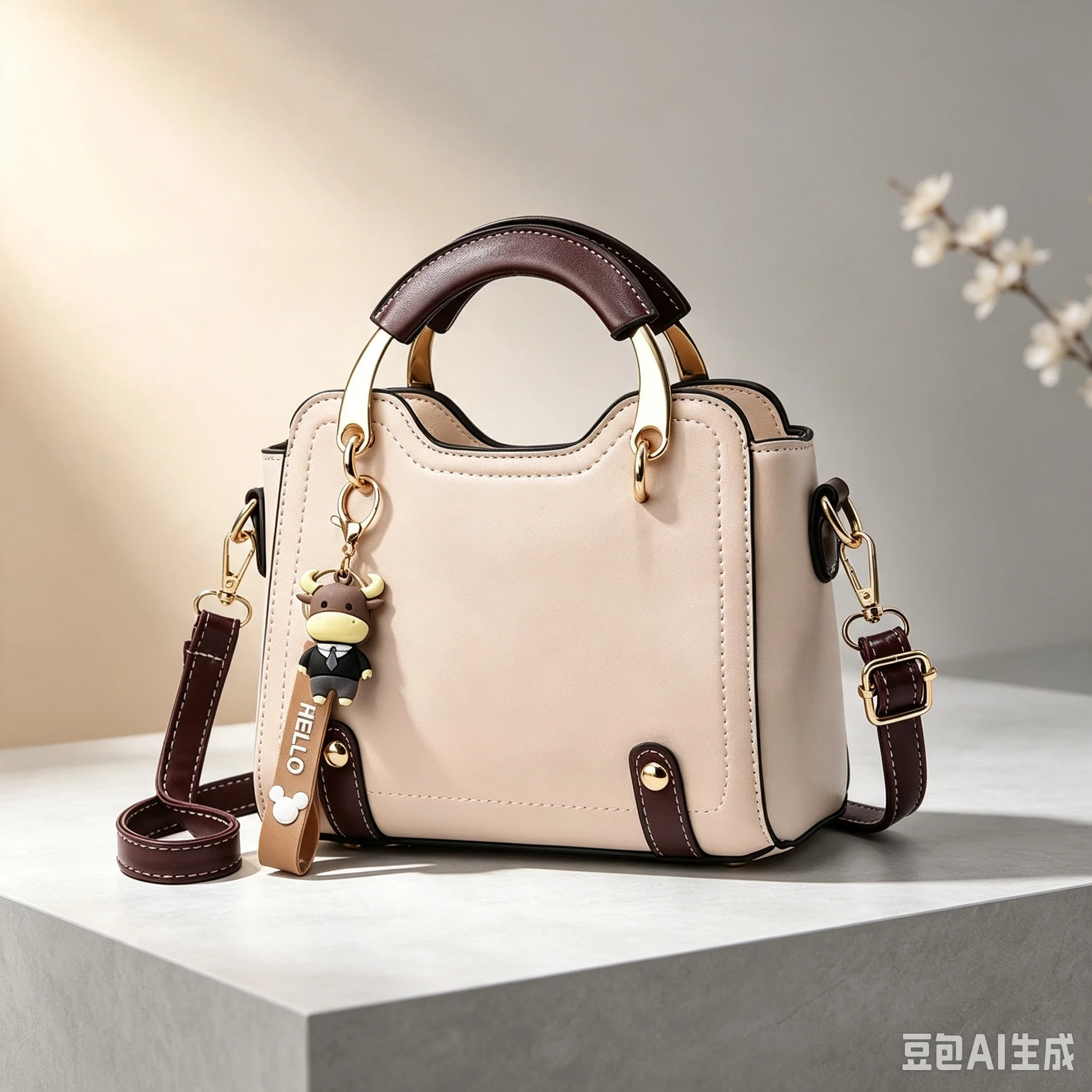 New Women shoulder Bag for 2026 luxury designer handbag women Handbags leather Printed monogram single shoulder straddle bag