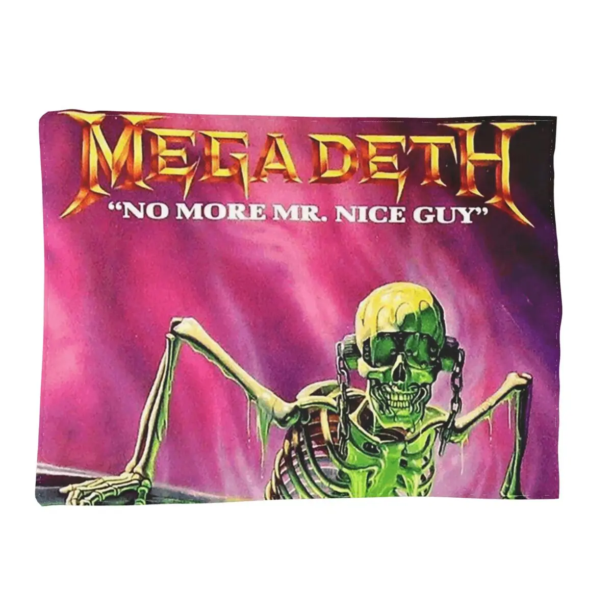 

Megadeths Metal Band Blankets Soft Warm Flannel Throw Blanket Bedding for Bed Living room Picnic Travel Home Couch