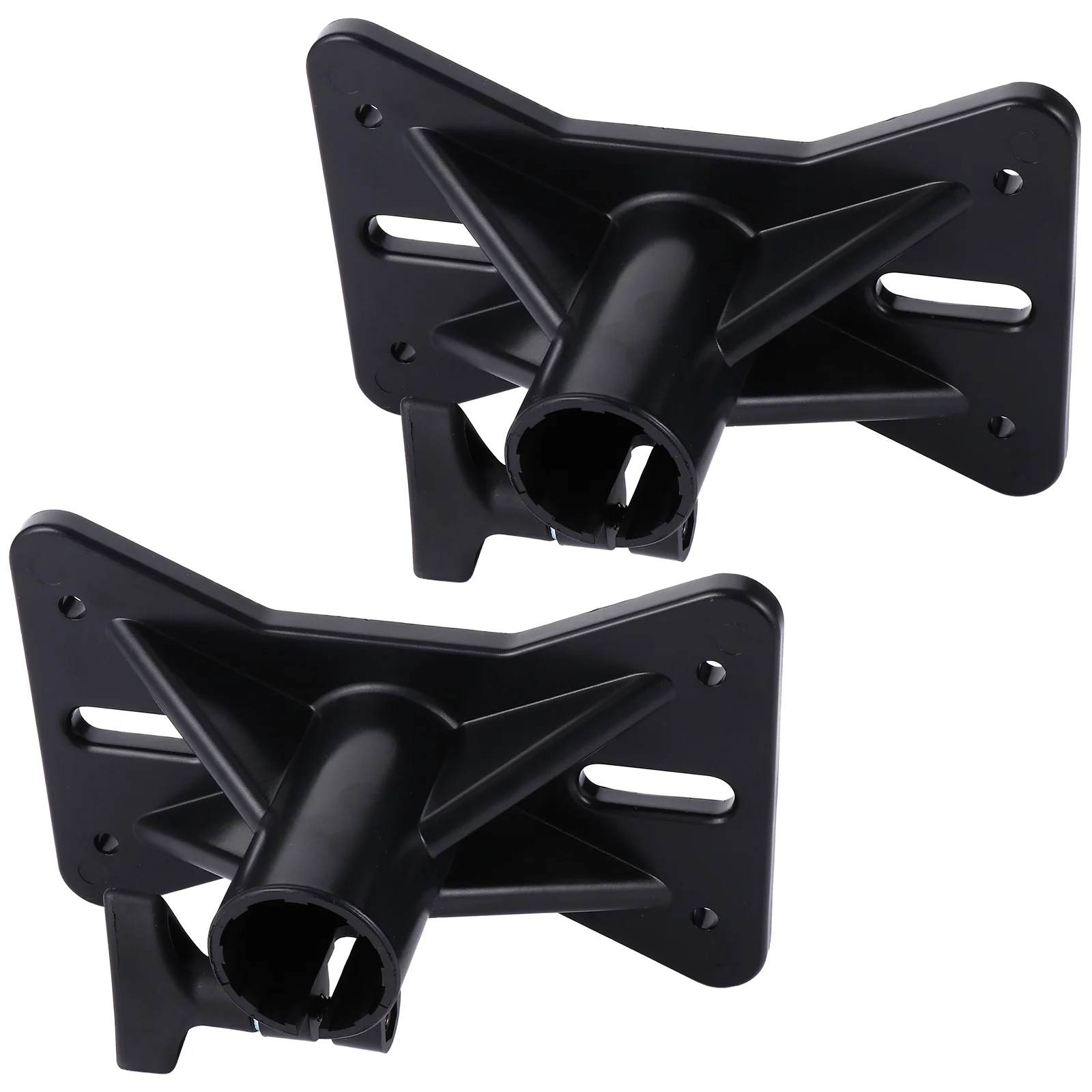 Speaker Tray Bracket Wall Mount Bookshelf Mounting for Stand Heavy Duty Tripod Plastic Holder