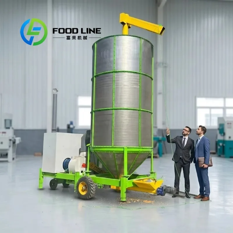 Intelligent Grain Dryer Digital Panel Parameter Setting Realize Precise Control Of Drying Time And Temperature Range