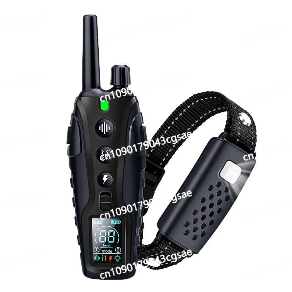 

Color Screen Dog Trainer Ultra Long Remote Control Dog Trainer Artifact Waterproof Anti-Barking Electric Shock Collar Training