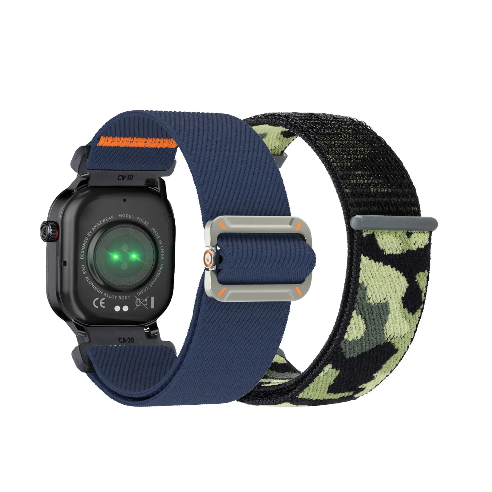 

2pcs Nylon Bands for Kospet Pulse Band, Elastic Nylon Sports Strap