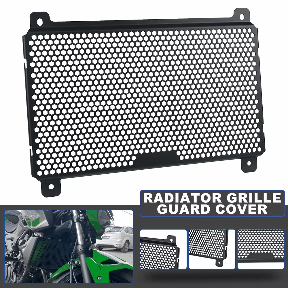 

Motorcycle Accessorie Radiator Guard Protector Grille Cover For Kawasaki Z400 Ninja 400 Z 400 Ninja400 2019- 2021 2022 2023 2024