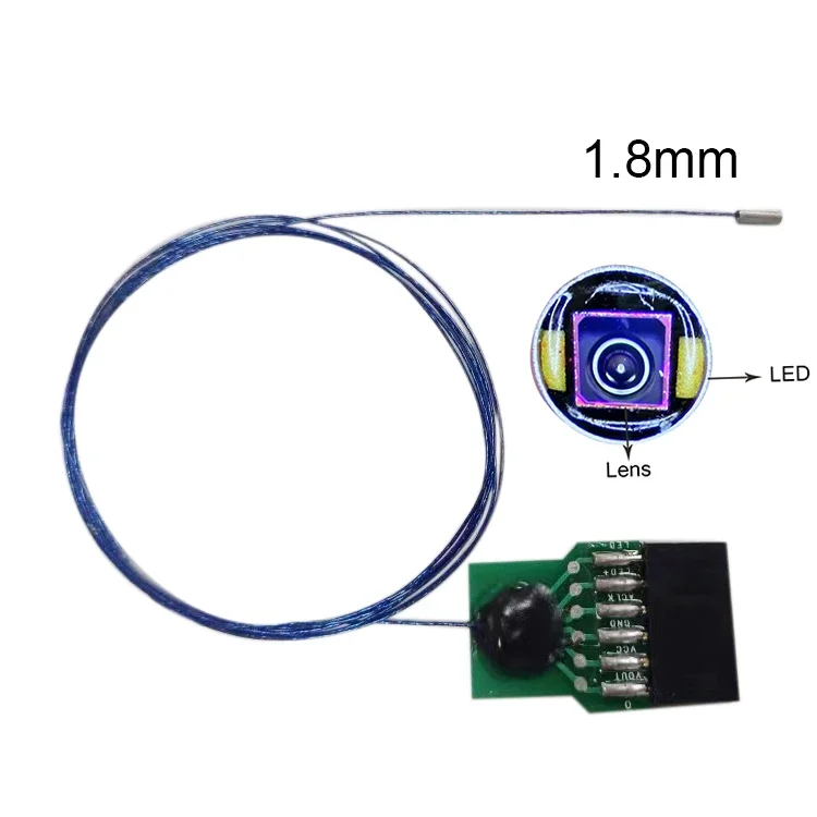 2mm endoscope camera module with led light  OV428 OV426 board