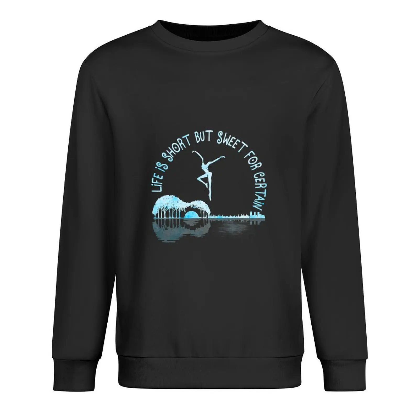 

Music Lover Life Is Short But Sweet For Certain Guitar Pullover men's coat korean autumn clothes anime clothing anime sweatshirt