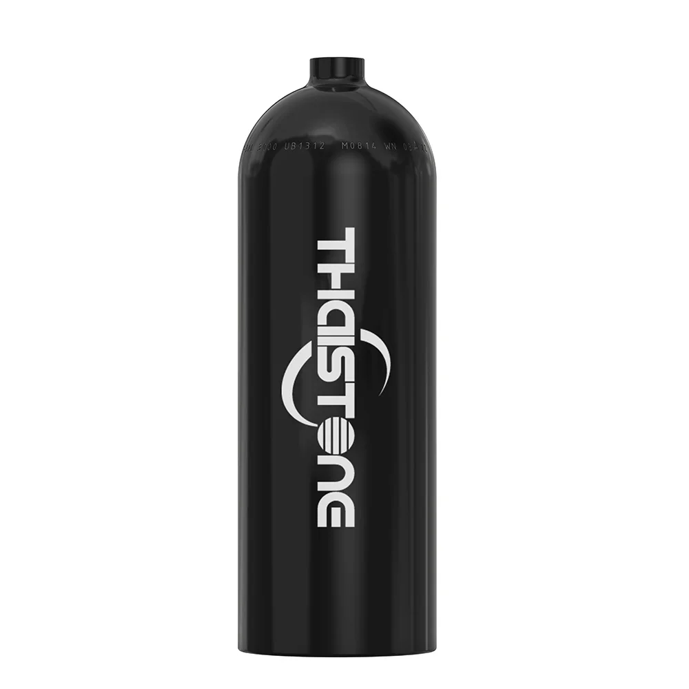 1PC TPED Scuba Tank (No Regulator), 4L Aluminum Cylinder Gas Cylinder CO2 Bottle 3000psi/200bar/20Mpa M18*1.5 for Diving view 5