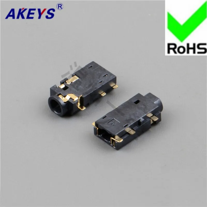 10 PCS PJ-270-PJ-2065 Power Socket 2.5 Headphone Socket 3 foot patch 2 fixed foot 2.5MM socket master