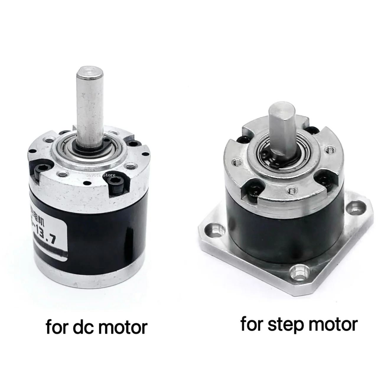 36MM DC/Step Motor Planetary Reduction Gearbox 3.17/5mm Steel Gear DIY 550 DC Motor