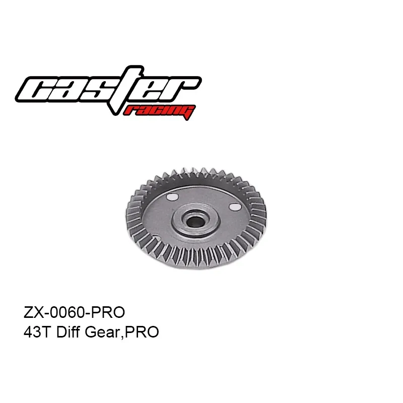 Original Caster Racing ZX-0060-PRO 43T differential main gear PRO Enhanced gear Professional Rc Part