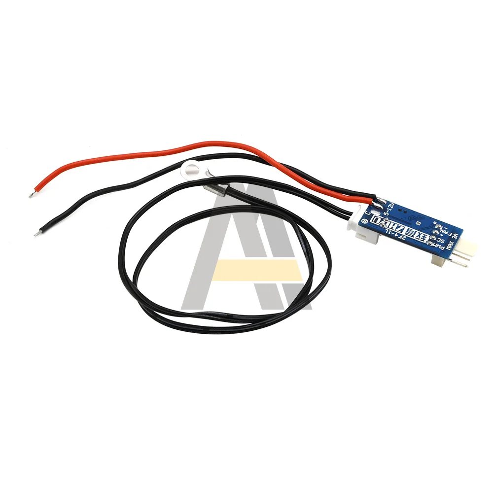 2-4 Wires DC 5V/12V PWM Fan Temperature Speed Controller Governor Switch Temperature Control Module with 10-40cm Probe