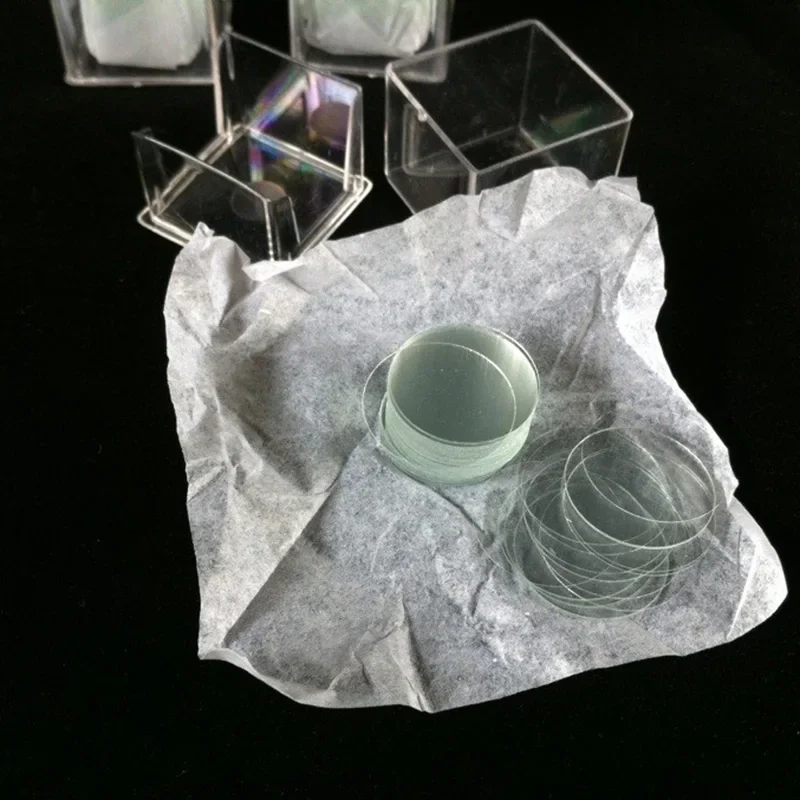 10 Boxes 10~18mm Round Microscope Glass Slide Cover Slips Blank Slides Coverslip Thickness 0.13 - 0.17mm
