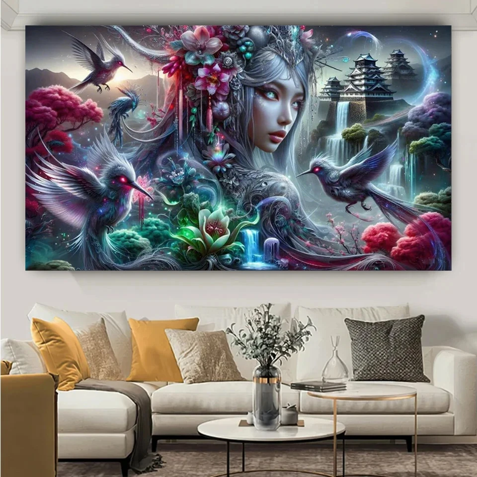 

Absolutely Stunning 5D Diy Diamond Painting New Handmade Gift Cross Stitch Full Diamond Art Mosaic Embroidery Home Decor