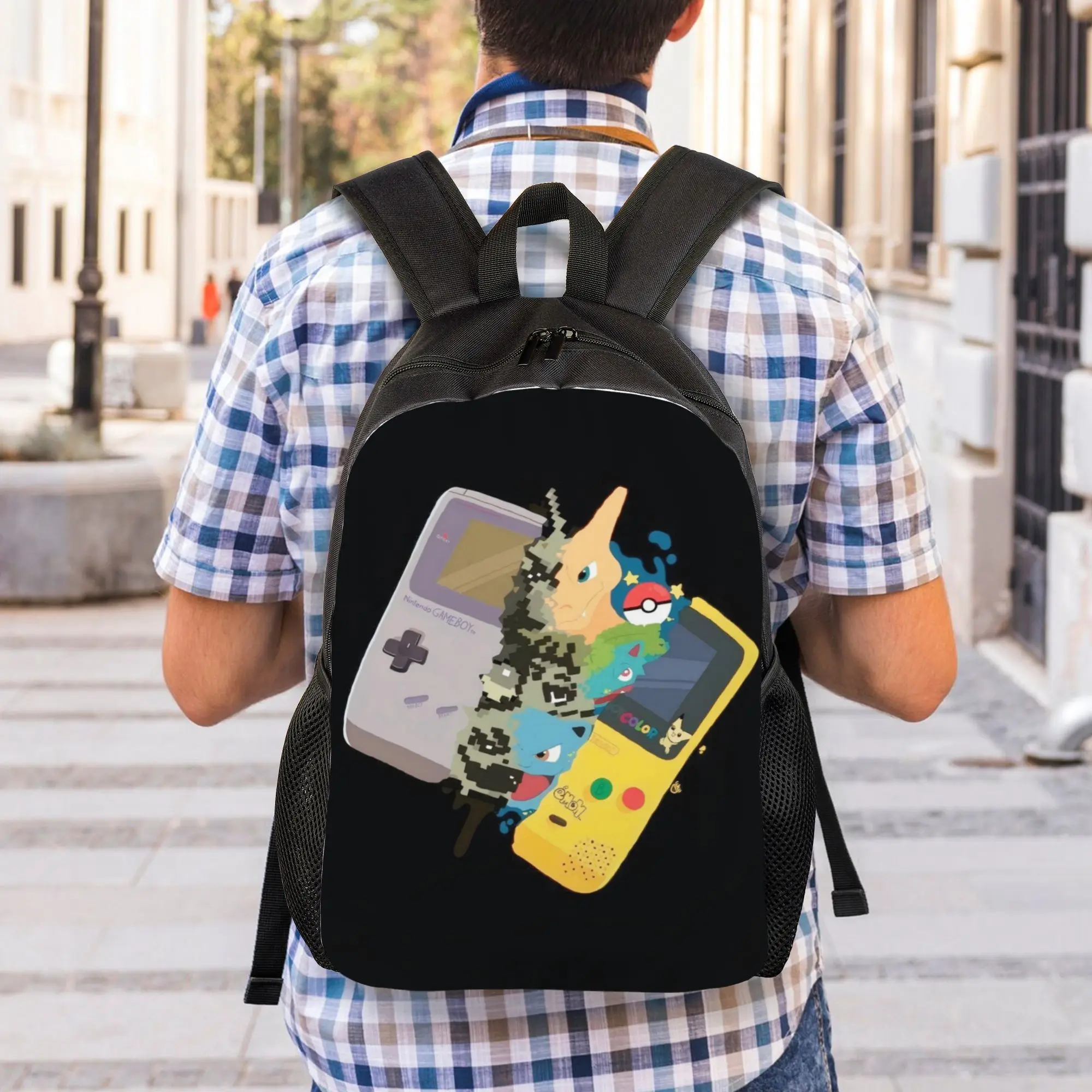 

Back to school season Starter 6 Backpack Pokemon College Student Classic Backpack