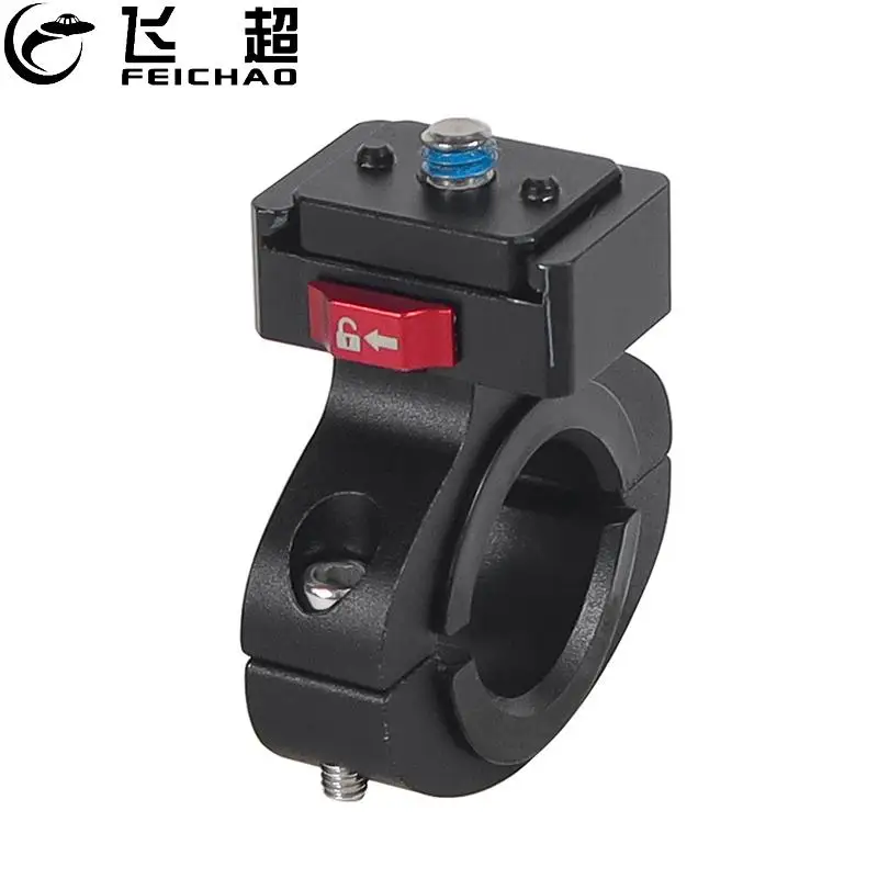 Металлическое крепление для велосипедного велосипеда с винтом 1/4 Arri, быстроразъемный держатель на руль для GoPro 13, Insta360, экшн-камеры DJI Osmo