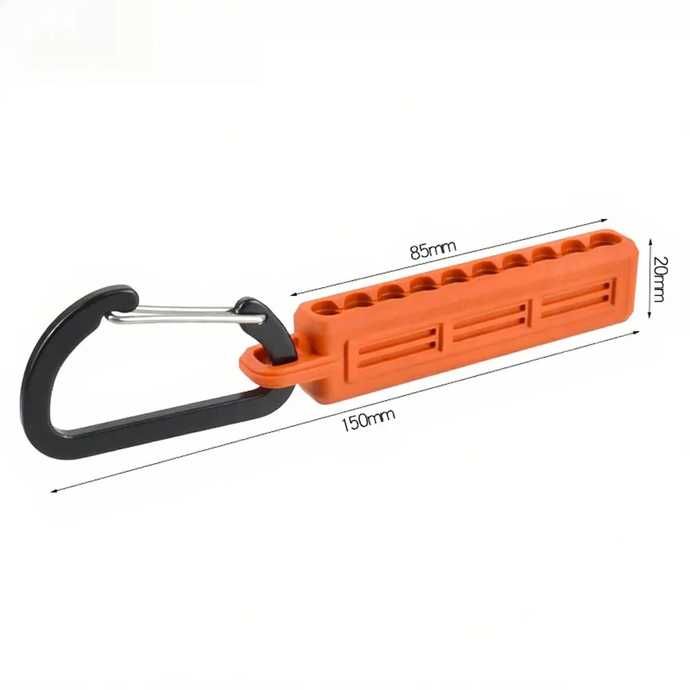 Drill Bit Storage Clip Tool Accessories Screwdriver Bit Storage Organizer Screwdriver Bit Rack Plastic Drill Bits Storage Case