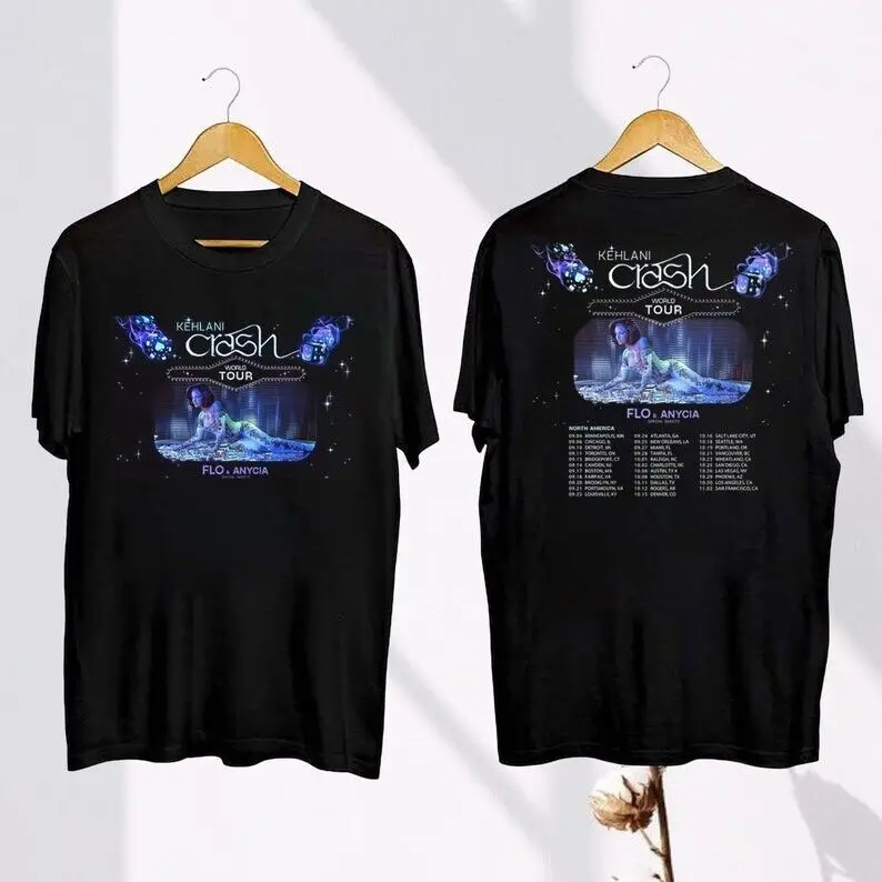 Kehlani Crash World Tour 2024 Shirt, Kehlani Fan Gift Shirt, Kehlani 2024 Concer