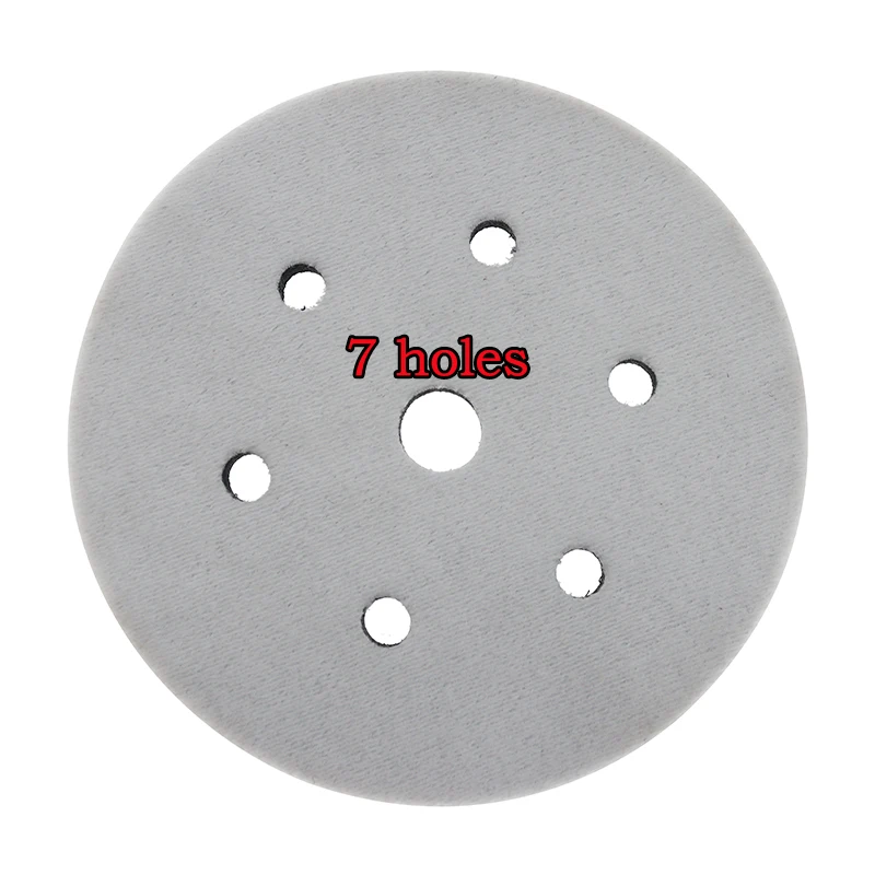 Tampone protettivo da 150mm disco per lucidatura a superficie morbida multi-foro da 6 pollici cuscino protettivo levigatrice resistenza all'abrasione