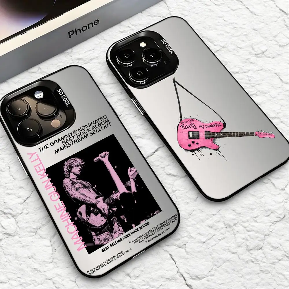 

M-Morgan Wallen Singer Phone Case For IPhone 17 16 15 14 13 12 11 Pro Max Air Matte Laser Aurora Shockproof Funda
