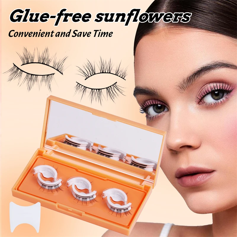 Wodoodporne, odporne na pot, samozapalające się, lekkie, naturalne rzęsy doczepiane, podkreślające naturalne podkręcenie, bez potrzeby stosowania kleju, łatwe w aplikacji.