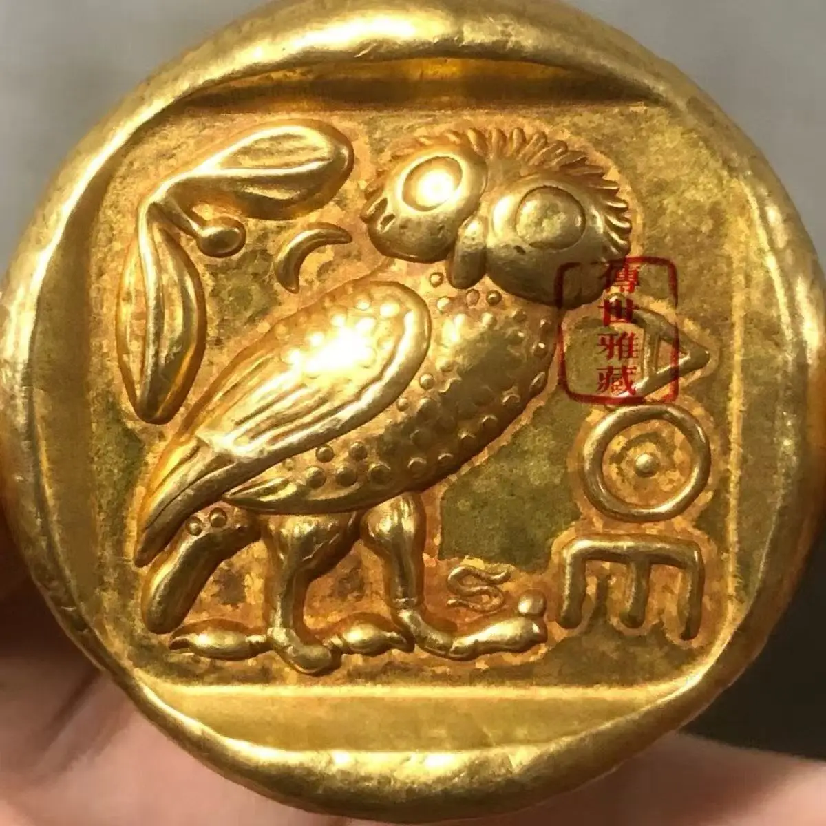 Antique Ancient Ancient Western gold coin,Collection&Adornment,Free shipping