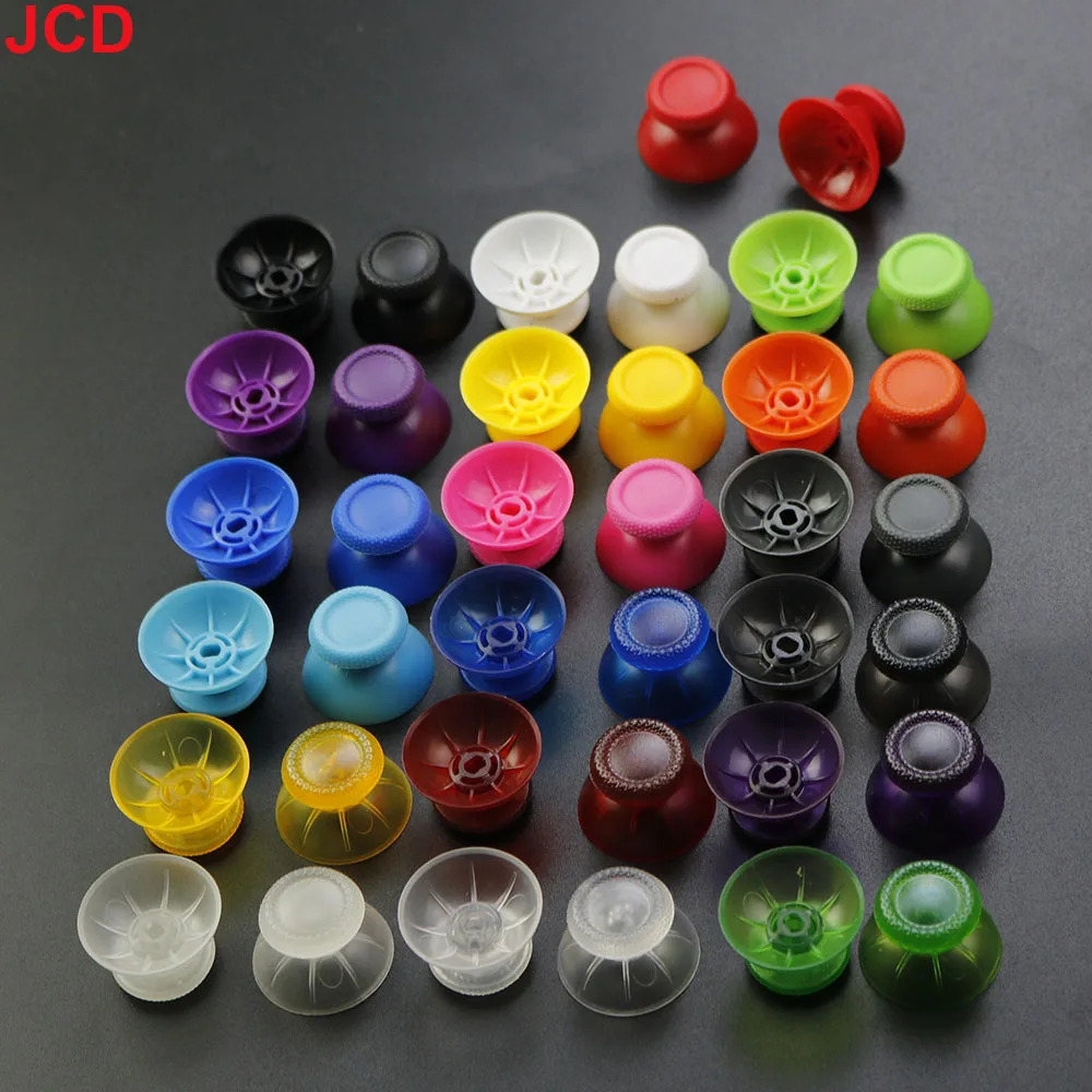 JCD 1pcs Analog Cover 3D Shell Thumb Stick Joystick Thumbstick Mushroom Cap For PS5 Controller Accessories