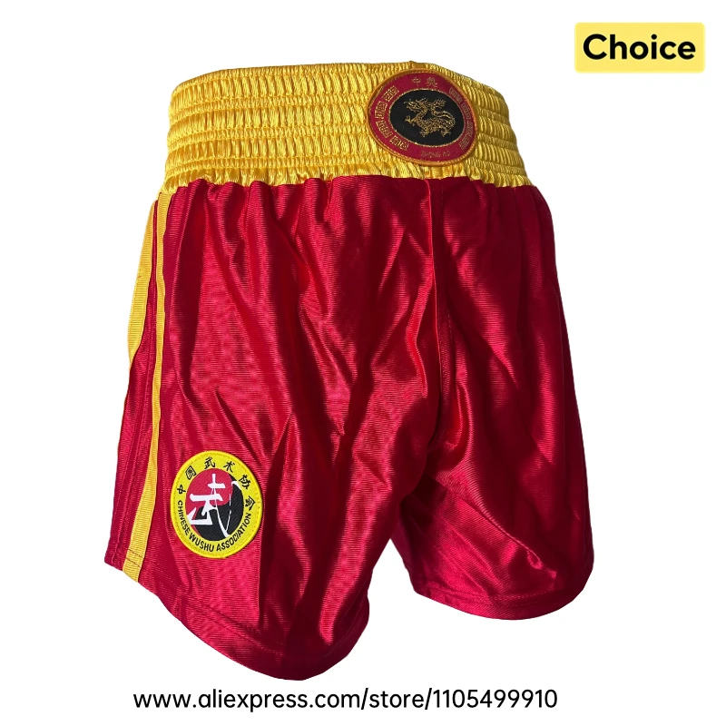 Muay Thai Boxing Shorts Shirt Set Breathable Sanda Wushu Martial Arts Kungfu Clothing MMA Kickboxing Sparring Fighting Uniform image 6