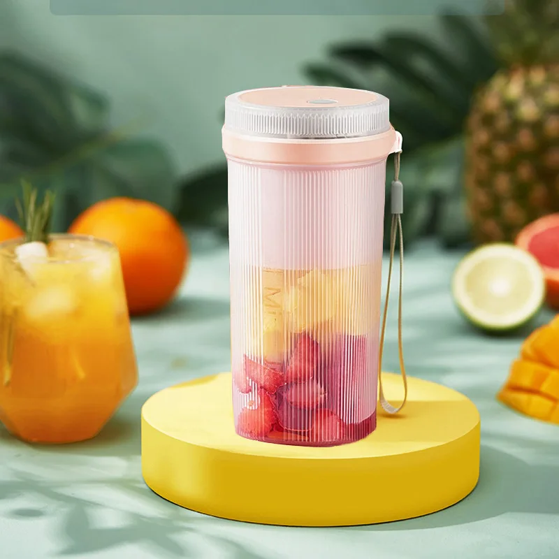 

350ml Mini Juicer Multifunctional Wireless Small And Light Portable Electric Fruit Juicer Cup For household Outdoor Camping