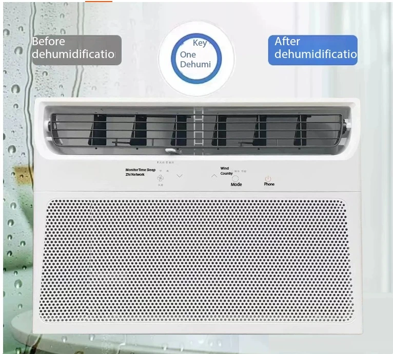 Smart Inverter Air Conditioner Window Unit with Heat and Dehumidifier Window Air Conditioner