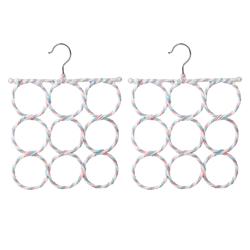 

2PCS/Set Funny Colorful Climbing Rope Toy Swing Toy for Bird Parrot Enhances Their Cage with Exercise Entertainment