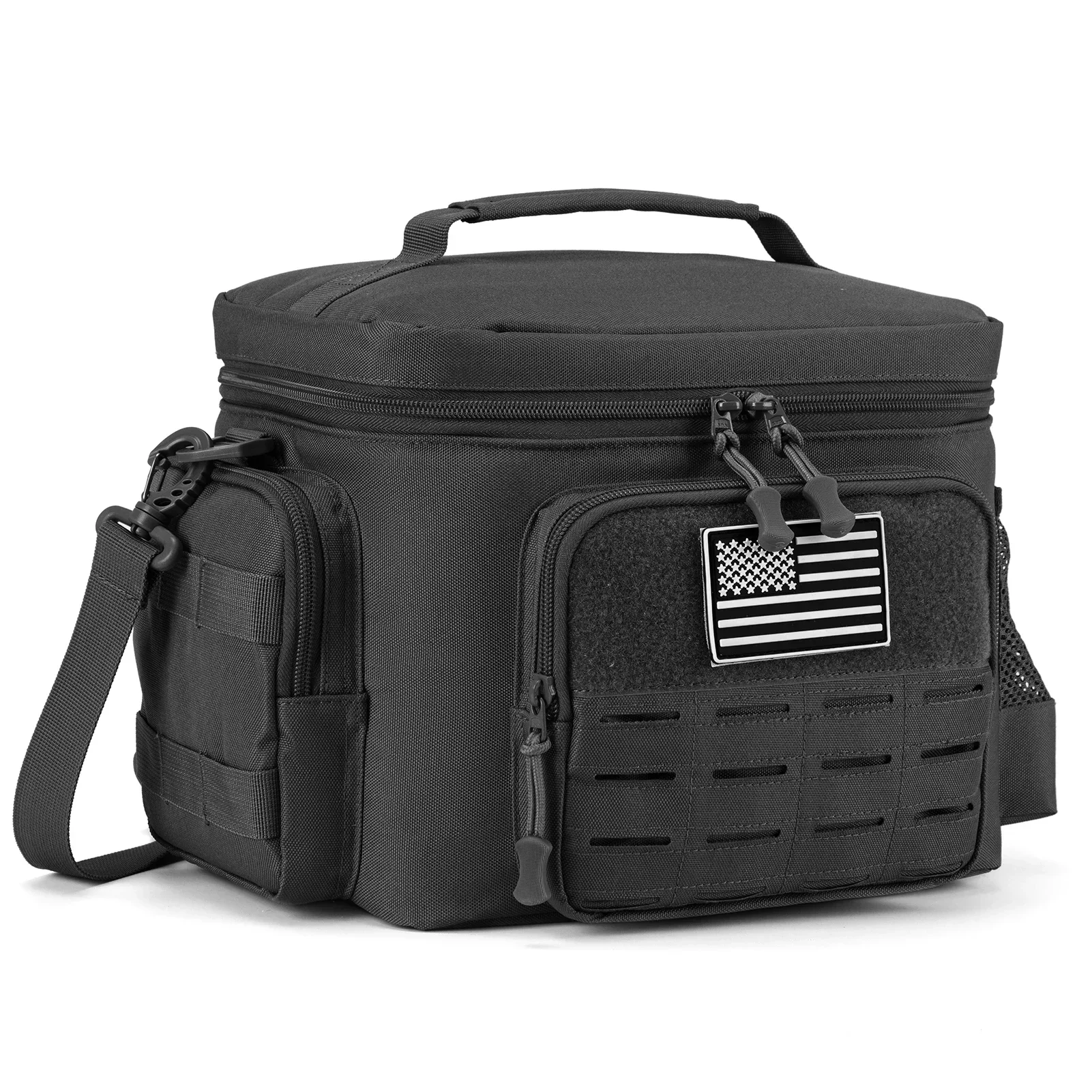 

Tactical Thermal Cooler Bag Outdoor Heavy Duty Lunch Box Work Leakproof Insulated Durable Lunch Bag for Men Meal Camping Picnic
