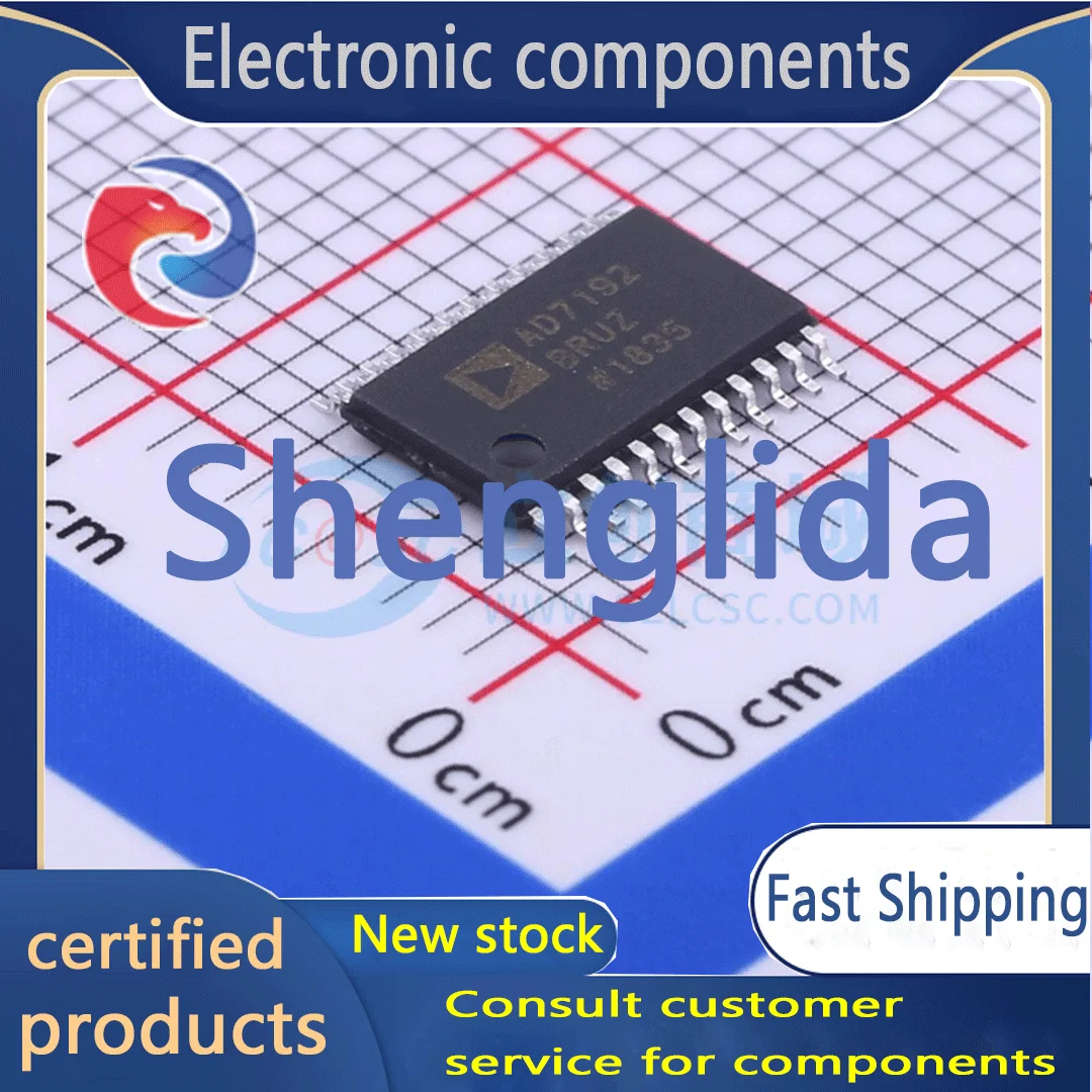 

AD7192BRUZ-REEL analog-to-digital conversion chip ADCTSSOP-24 from Shengli Electronics