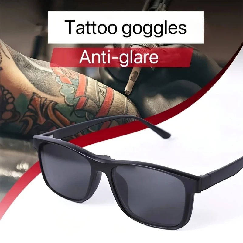 

High Quality Integrated Tattoo Filter Eye Protection Glasses High Definition Multi Scene Use Tattoo Tool Accessories Wholesale