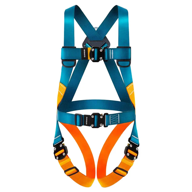 High-altitude Work Safety Harness Five-point Full Body Safety Belt Outdoor Rock Climbing Training Anti-fall Protection Equipment