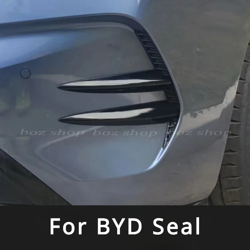 For BYD Seal EV 2022-2024 Rear Corner Air Knife Exterior Modification Four-wheel Drive High Matching Rear Lip Modification