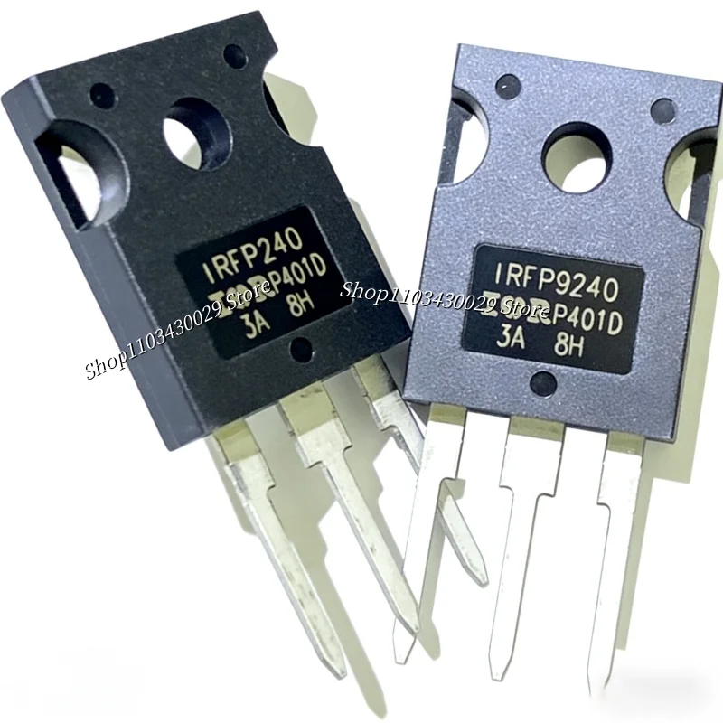 5Pairs(10PCS) New and Original IRFP9240PBF IRFP9240 + IRFP240PBF IRFP240 TO-247 P-channel 12A 200V N-channel 19A 200V