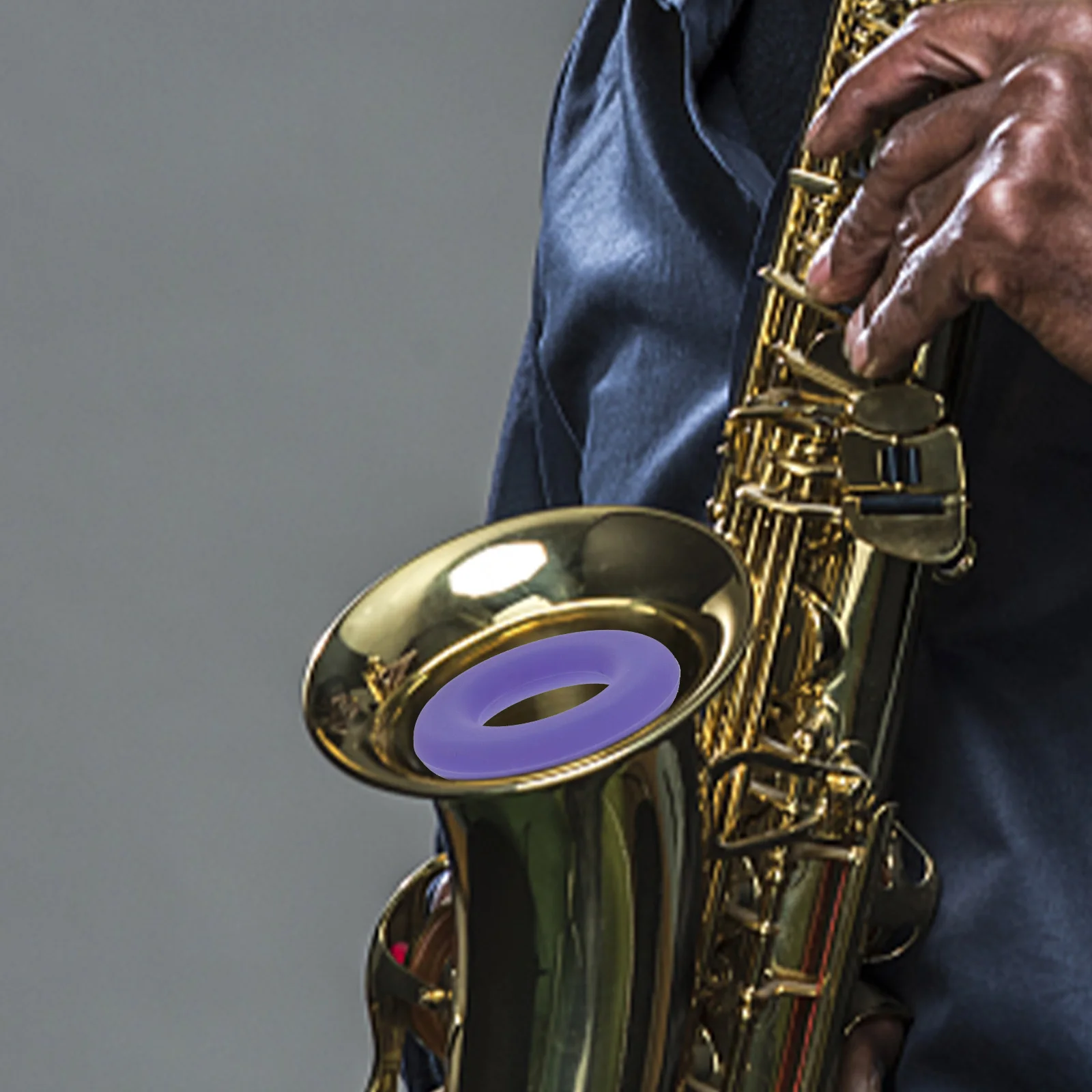 

Silicone Saxophone Mute for Alto Sax Effective Noise Reducer Easy to Use Affordable Sax Accessories Music