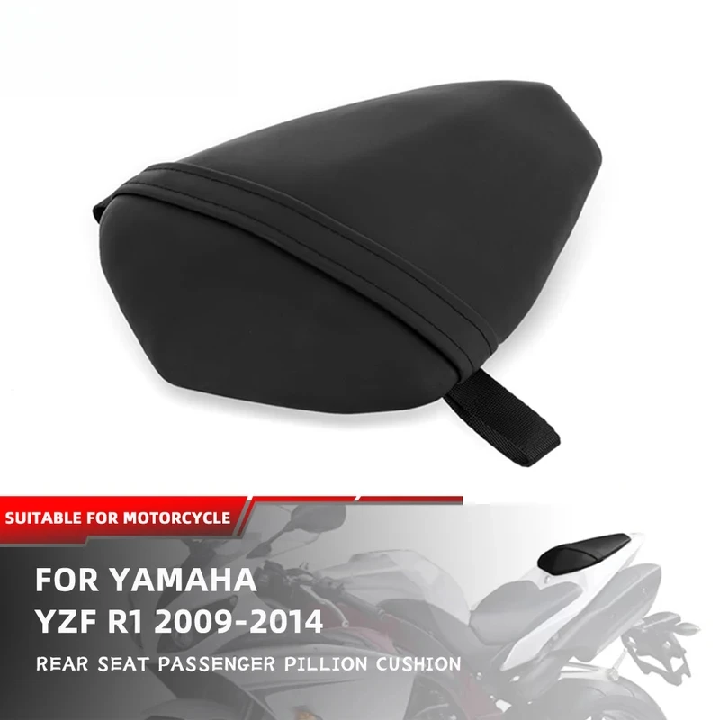 

For Yamaha YZF R1 2009-2014 Motorcycle Accessory Rear Seat Passenger Pillion Cushion Artificial Leather