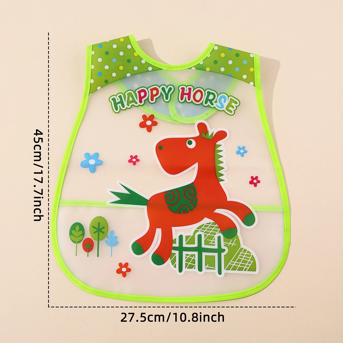 Cartoon Baby Bibs Waterproof Newborn Bandanas Feeding Baby Burp Cloths Girls Boys Saliva Towel Print Apron