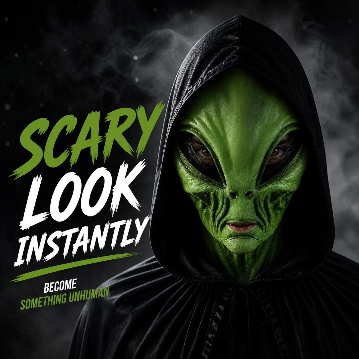 Latex Alien Mask Realistic - 1PC Realistic Alien Mask, Scary Creepy