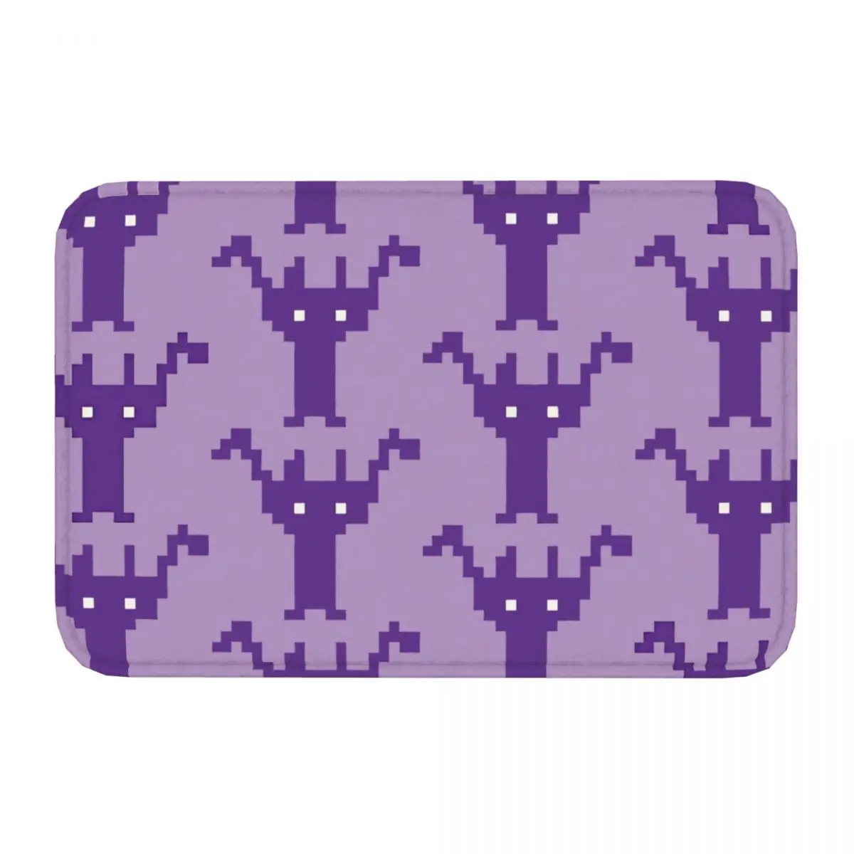 Earthbound Game Anti-Slip Doormat Bath Mat Zombie Pixel Ghost From Outer Space Balcony Carpet Welcome Rug Home Decor