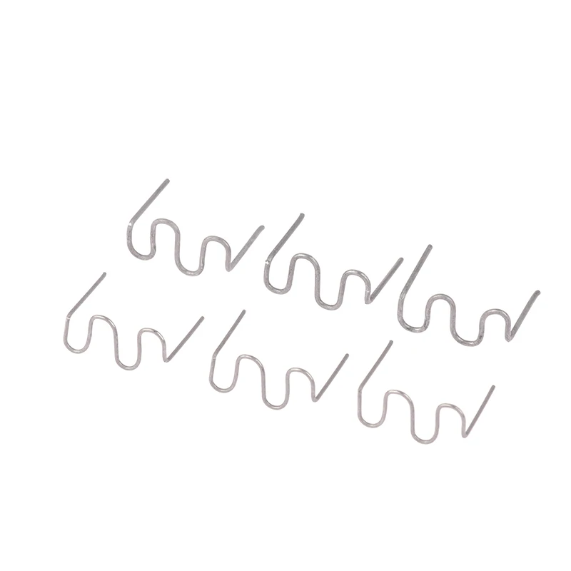 500 szt. Zszywek gorący zszywacz 0.6/0.8mm do zgrzewarka do tworzyw sztucznych narzędzia do lutowania do naprawy standardowych zszywek falowych