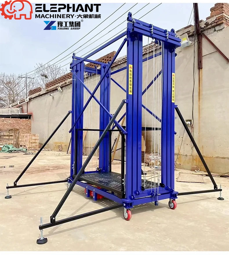 6m Electric Suspended Scaffolding Platform High-altitude Construction Work Scaffolding