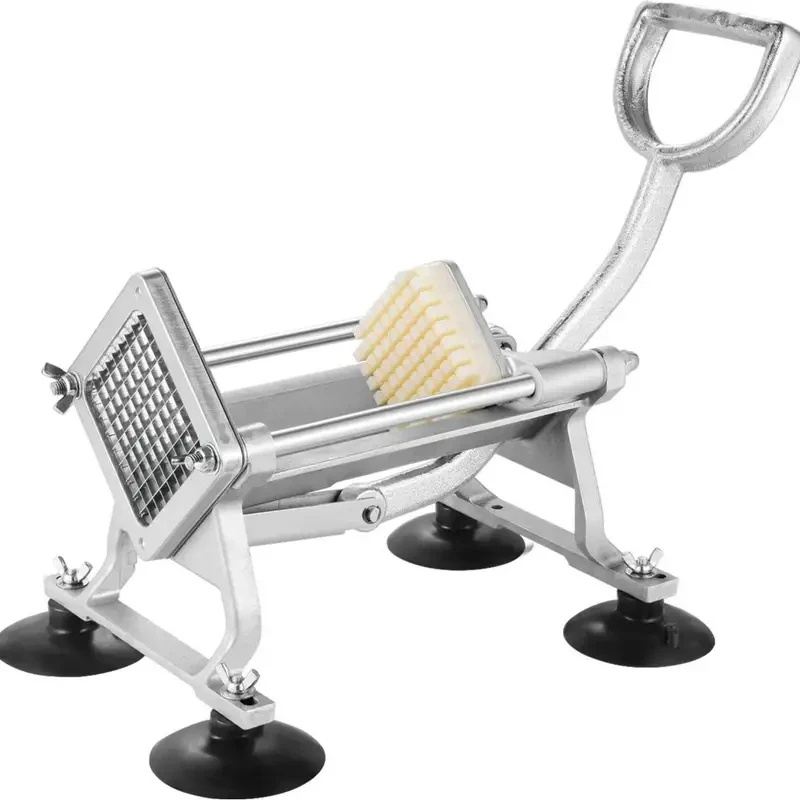 Commercial French Fri Making hine 04 Stainls Steel Potato and Carrot Cutter Manual Vegetle edder