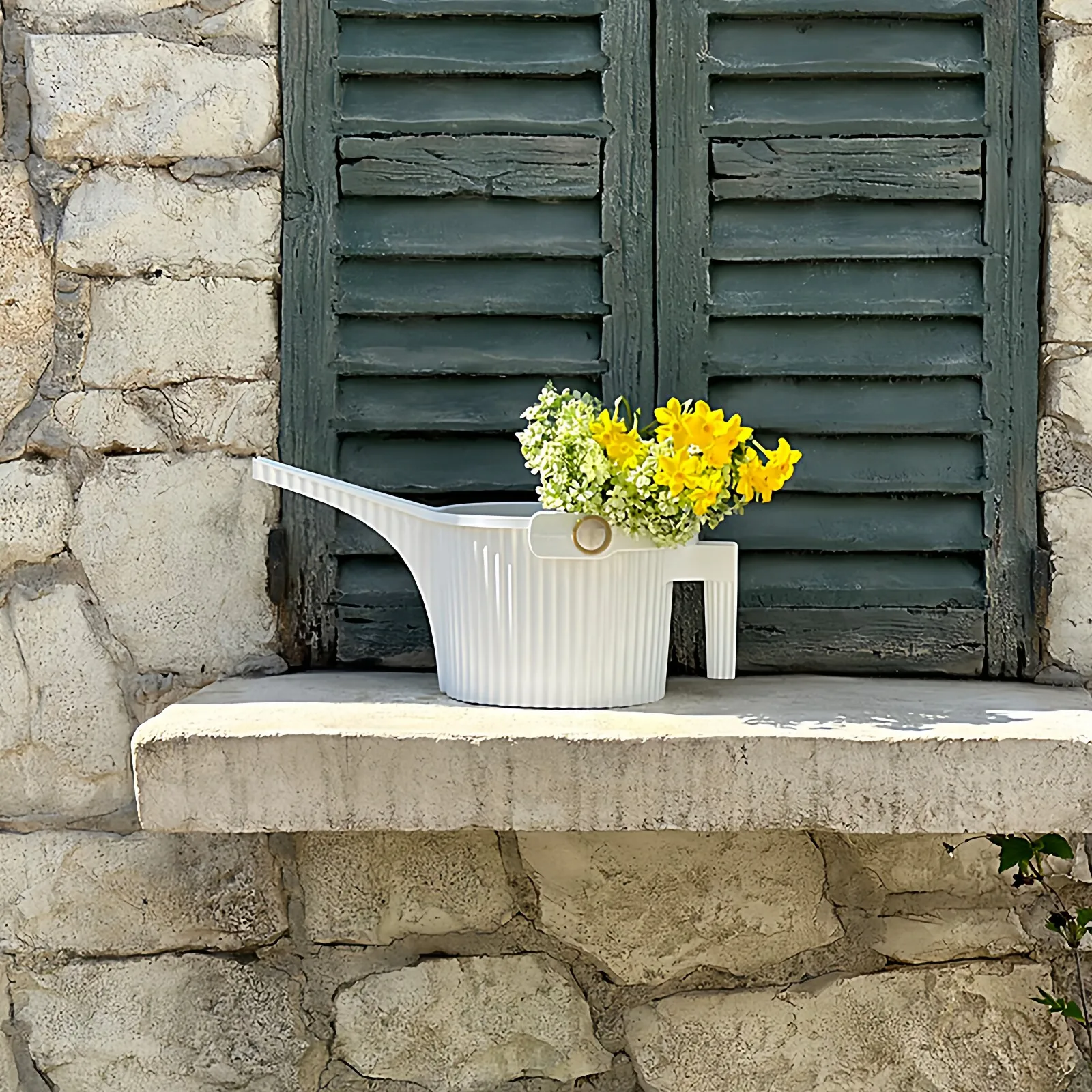 Gardening Kettle Green Plant Pot Watering Kettle Shower Kettle Flower Pot gardening tools