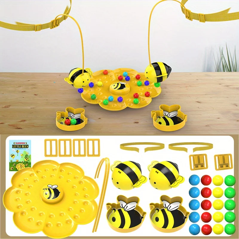 Clumsy Little Bumblebee Multifunctional Board Game Puzzle Fishing Toys Little Girl Boy Student Gift Christmas Party Favor