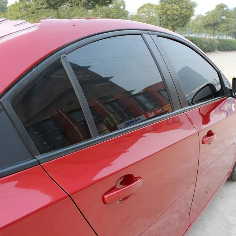 5/15/35/50% VLT Nano Ceramic Reflective Window Film Infrared Proof Double Silver Magnetron Sputtering Car Solar Window Tint Film